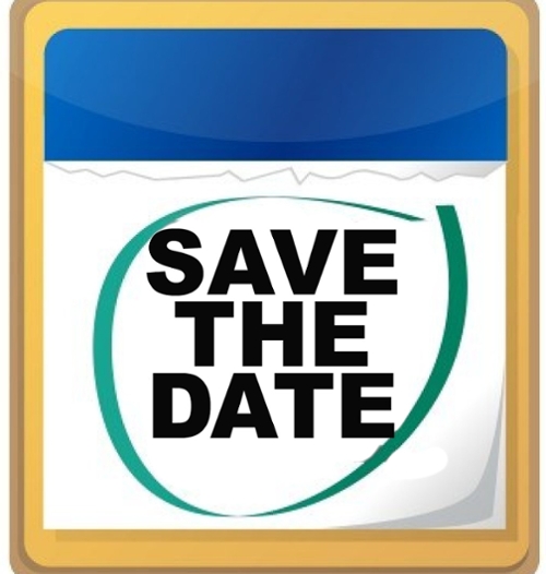 save the date calendar clipart free